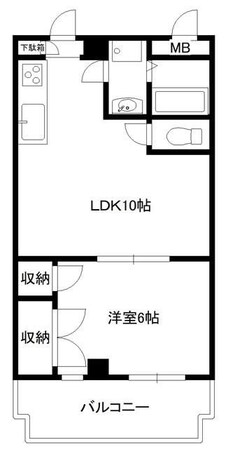 キョーワハウス拝島IIの物件間取画像